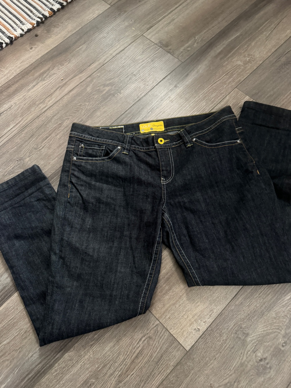 Lole Organic black jeans size 14 - Picture 9 of 9